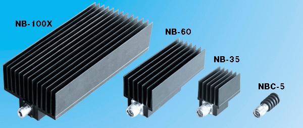 Coaxial loads  DL-3G-5W-NM (NBC-5), NB-35, NB-60, NB-100R