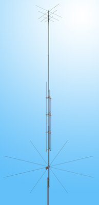 7/10/14/18/21/24/28 MHz Vertical RF antenna RH4010